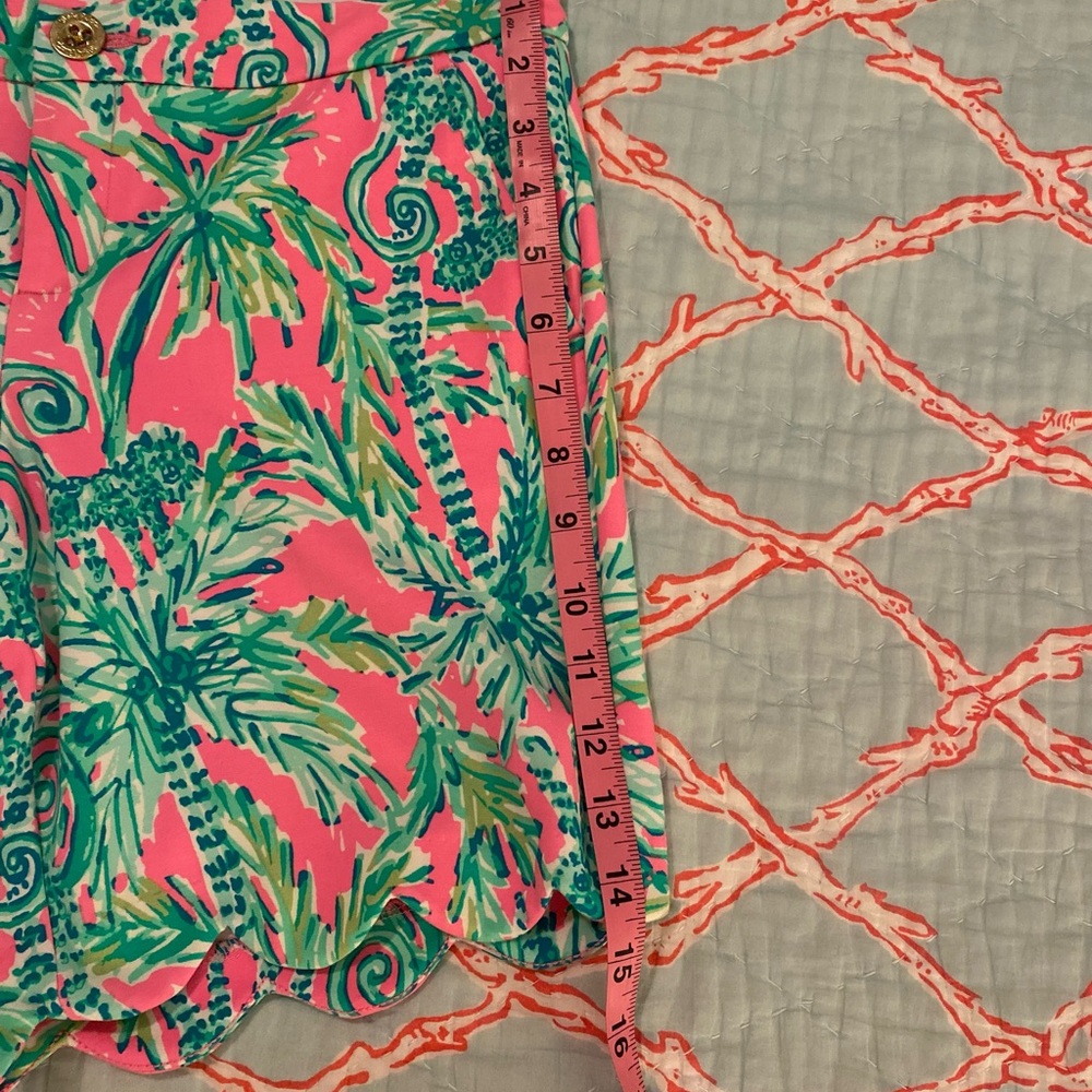 EUC Lilly Pulitzer Darci Prosecco Pink Darci Shorts - Picture 10 of 12